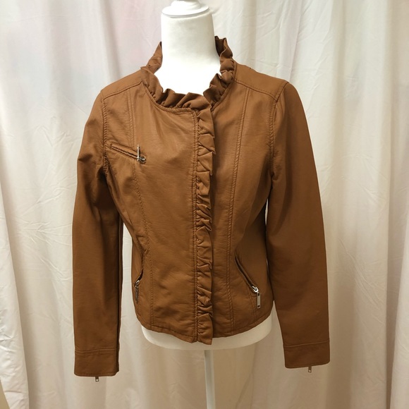 Jou Jou Jackets & Blazers - Woman’s faux leather jacket